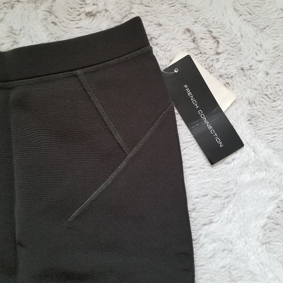 French Connection Forest Green Ebony Skirt New 2 - Picture 4 of 11